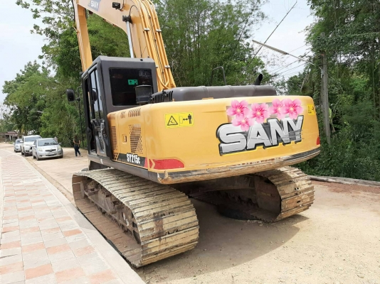 ขายรถแบคโฮ SANY SY215C ไมล์ 1412 ชม.บูมยาว ราคา 2600000