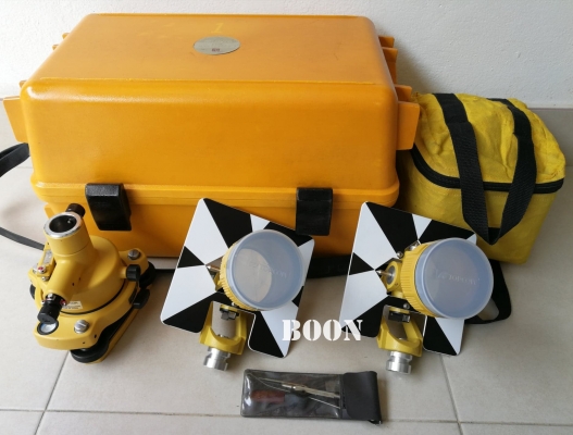 สินค้ามือสอง ชุด PRISM SET TOPCON  สภาพสวย  พร้อม calibrated อุปกรณ์ตามรูป  OFFSET 30MM