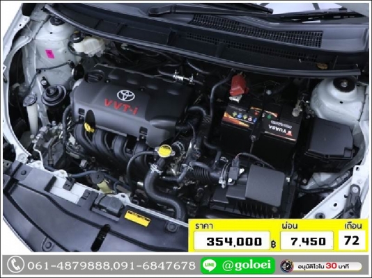 ใช้เงินเพียง 10,000 บ. TOYOTA VIOS 1.5 E 2015