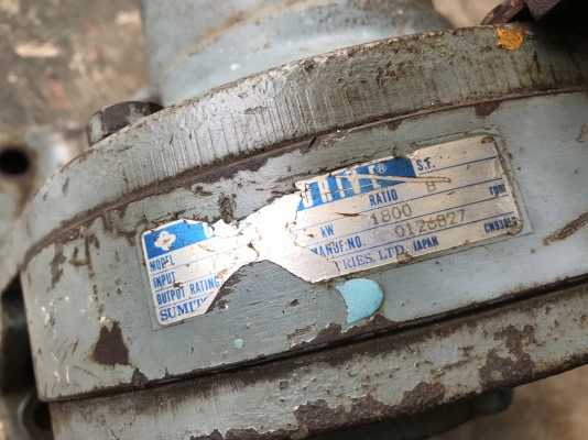 ( เหลือ 2ตัวครับ )ขายหัวเกียร์ทดรอบ Cycro drive Sumitomo made in Japan อัตราทด 1:8 กับ 1:17 หมุนนิ่ม พร้อมใช้งาน มี 3ตัวครับ ราคาตัวละ 3,800 บาท