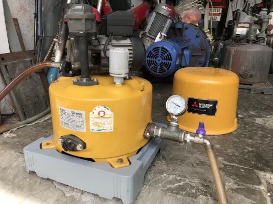 ขายปั๊มน้ำอัตโนมัติ Mitsubishi 100W สภาพสวยเดิมๆ ตรวจเช็คแรงดันเรียบร้อย ไม่มีรั่วซึม พร้อมใช้งาน ราคา 1,900 บาทพร้อมส่ง ขายปั๊มน้ำอัตโนมัติ Mitsubishi 100W สภาพสวยเดิมๆ ตรวจเช็คแรงดันเรียบร้อย ไม่มีรั่วซึม พร้อมใช้งาน ราคา 1,900 บาทพร้อมส่ง