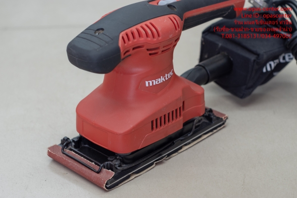 เครื่องขัดกระดาษทรายแบบสั่น MT923 MAKTEC ของแท้ สภาพใหม่มาก มีถุงเก็บฝุ่น