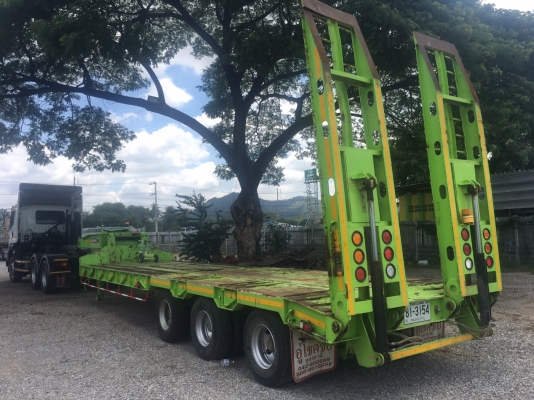 10 ล้อหัวลาก+รถกึ่งพ่วง(ท้ายลาดมีเครื่องทุ่นแรง) ยี่ห้อ ISUZU รุ่น GXZ 360 แรงม้า ปี 2561