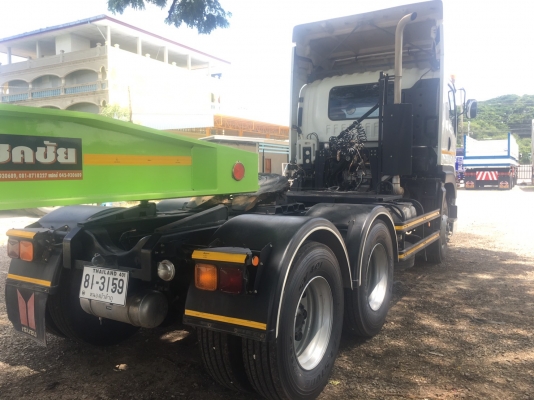 10 ล้อหัวลาก+รถกึ่งพ่วง(ท้ายลาดมีเครื่องทุ่นแรง) ยี่ห้อ ISUZU รุ่น GXZ 360 แรงม้า ปี 2561