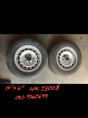 ขายล้อ 14x6 นิ้ว ขายล้อ 14x6 นิ้ว