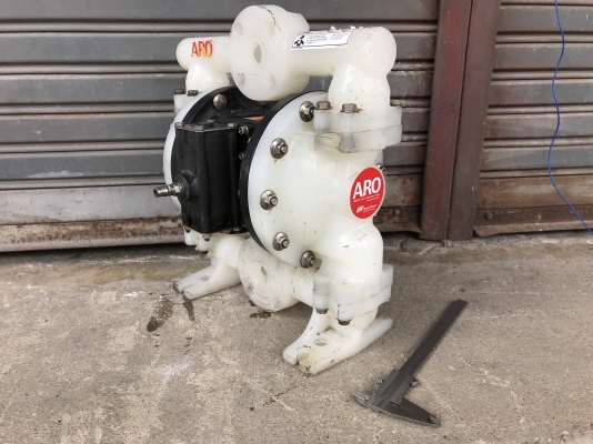 ขายปั๊มไดอะแฟรม ARO Ingersoll Rand ขนาดท่อ 1นิ้ว สภาพสวยใหม่มาก ดูดแรง พร้อมใช้งาน
