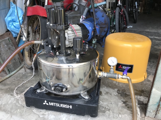 ขายปั๊มน้ำอัตโนมัติ Mitsubishi 250W เบิกสแตนเลสของใหม่+ฝาครอบใหม่ ตรวจเช็คแรงดันเรียบร้อย ไม่มีรั่วซึม พร้อมใช้งาน ราคา 3,800 บาทพร้อมส่ง