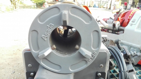 เครื่องต้าปเกลียวท่อญี่ปุ่น ASADA 4 นิ้ว ไฟบ้าน 220V พร้อมอุปกรณ์