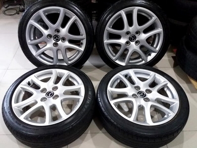 ก้านโค้งคู่ ET50 กว้าง 6.5 ยางDunlop 195 45 16 ปี 5112 ล้อไม่มีซ่อม ตจว จัดส่งครับ  -กด www.phongcar2481.com มีสินค้าอีก -โทร 092-567-7374 และ 091-816-4725 พี LINE: PC2481 -ตจว จัดส่งถึงบ้าน พร้อมหลักฐานจัดส่ง