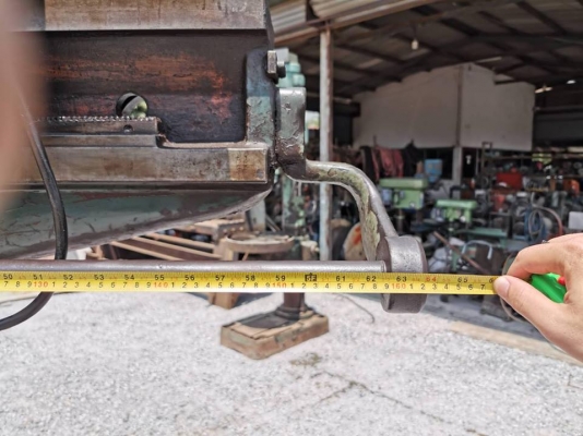สว่านแขนเรเดียลยุโรป FRED TOWN &amp; SONS Made in ENGLAND รัสมีแขนยาว 1500 mm เดินฟีด/ออโต้/ขึ้นลงปก