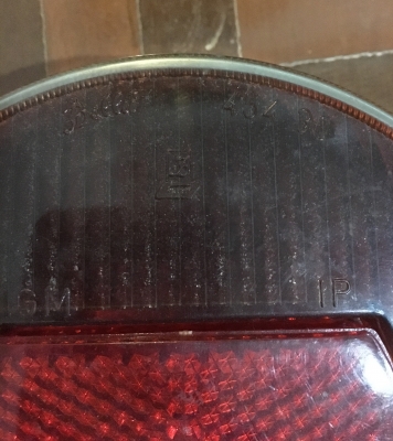 ไฟท้าย Fiat 850