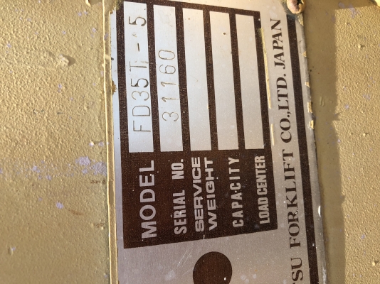 ขายรถโฟล์คลิฟ ยก 12 ตัน กับ 3.5. ตัน