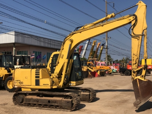 ขายรถขุด KOMATSU PC120-6E ลายหัวกระแทก นำเข้าเองจากญี่ปุ่น สภาพสวยพร้อมใช้ มีVDOการทำงานครับ ขายรถขุด KOMATSU PC120-6E ลายหัวกระแทก นำเข้าเองจากญี่ปุ่น สภาพสวยพร้อมใช้ มีVDOการทำงานครับ
