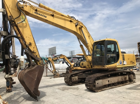 KOMATSU PC210-6E ปี 2000 นำเข้าตรงจากญี่ปุ่น ไม่เคยใช้งานในไทยครับ
