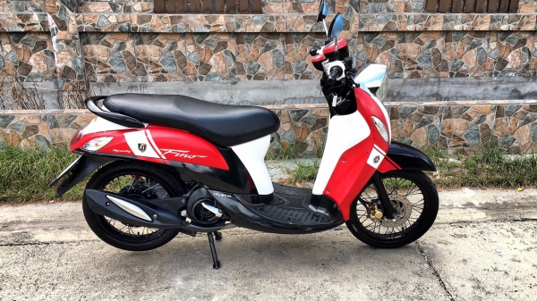 ขาย yamaha fino fi เครื่องแน่น เฟืองข้างไม่มีหอน ระบบไฟไฟหน้า ไฟ หลัง ไฟเบรค ปกติ เอกสารครบ ชุดโอน พ