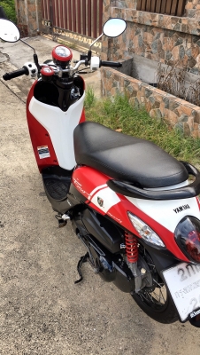 ขาย yamaha fino fi เครื่องแน่น เฟืองข้างไม่มีหอน ระบบไฟไฟหน้า ไฟ หลัง ไฟเบรค ปกติ เอกสารครบ ชุดโอน พ