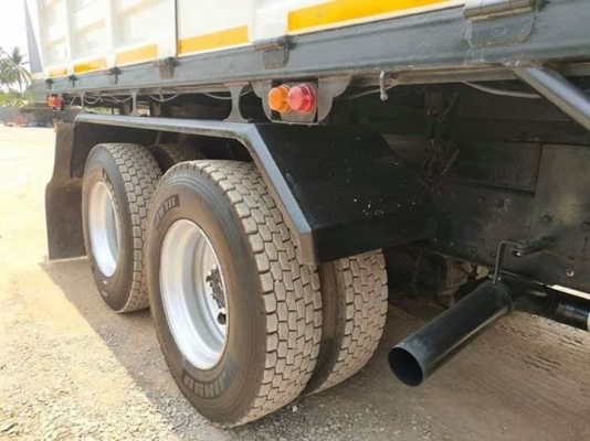HINO mega 260 แรง ปี 48 แม่เดี่ยวดัมพ์ มีระบบลากลูก รถเดิม พร้อมใช้งาน