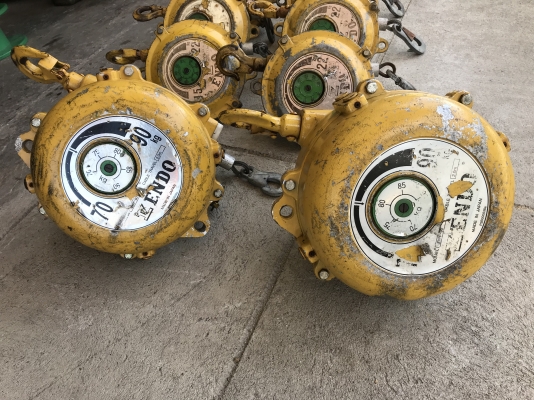 ขายอุปกรณ์เซฟตี้-ช่วยถือ Endo spring balancer รุ่น 15-22Kg. กับรุ่น 70-90Kg. Made in Japan สภาพดี อุปกรณ์ครบ พร้อมใช้งาน