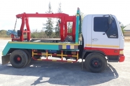 Hino 6 ล้อ Fc4j 145 แรง (รถยกเฉพาะกิจ) เบรคจิฟฟี่ พวงมาลัยพาวเวอร์ มีวินพร้อมต่อระบบต่อลากจูง ยางดี 6 เส้น สภาพพร้อมใช้ ราคา 585,000 บาท ติดต่อ 089-5367218. 081-4252943