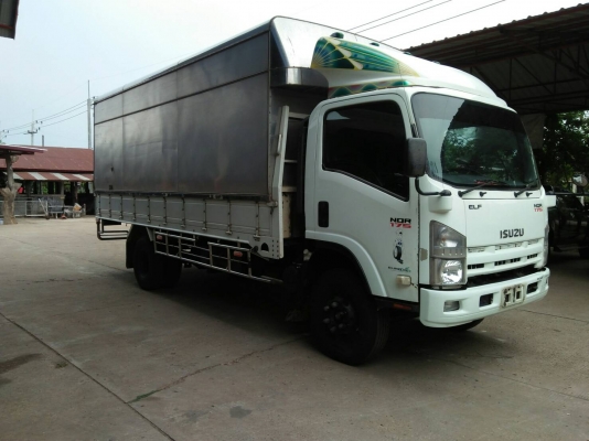 Isuzu NQR 175 แรง ปี54 กะบะยาว 5.5ม เล่มพร้อม