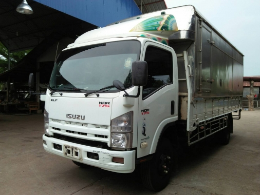 Isuzu NQR 175 แรง ปี54 กะบะยาว 5.5ม เล่มพร้อม Isuzu NQR 175 แรง ปี54 กะบะยาว 5.5ม เล่มพร้อม