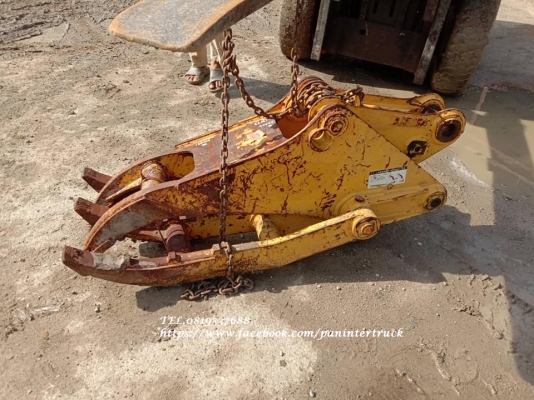 จัดส่งฟรี ทั่วไทย* SALE FROM JAPAN ตัวคีบปากหนีบไม้สำหรับรถขุดไซค์ 100, 120 ,135/ สวมบูทสลัก 60 -65 มิล /ราคาเพียง29,000 บาท