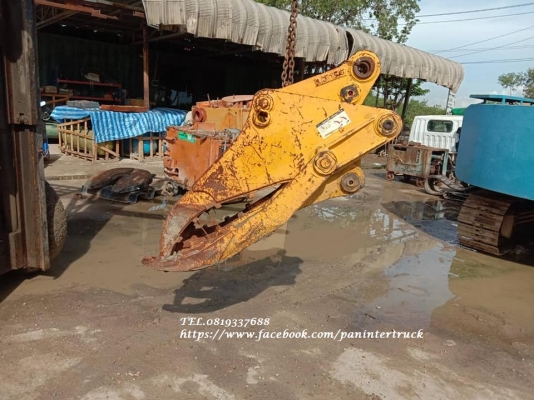 จัดส่งฟรี ทั่วไทย* SALE FROM JAPAN ตัวคีบปากหนีบไม้สำหรับรถขุดไซค์ 100, 120 ,135/ สวมบูทสลัก 60 -65 มิล /ราคาเพียง29,000 บาท