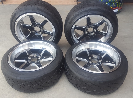 ล้อมือ2 WELDขอบ18 RTS 5รู114 พร้อมยาง 4 ล้อ