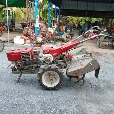 รถพรวนดินเดินตามมิตซูบิชิ 5แรง พร้อมใช้เครื่องติดง่าย