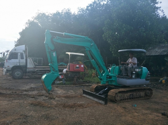 รถเก่านอก KOBELCO SK045 เอกสารอินวอย ทำเล่มได้เลย มีระบบหัวกระแทก ราคา 390000