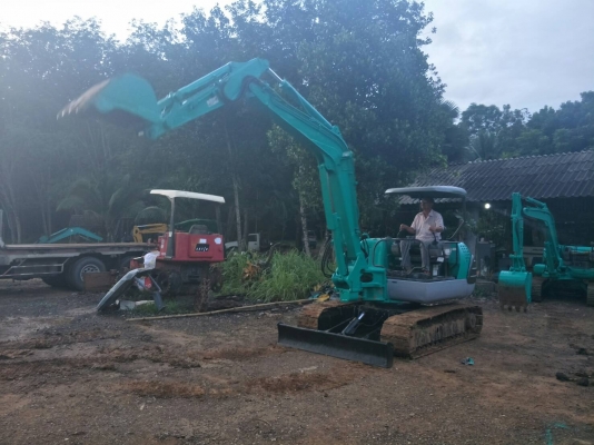 รถเก่านอก KOBELCO SK045 เอกสารอินวอย ทำเล่มได้เลย มีระบบหัวกระแทก ราคา 390000
