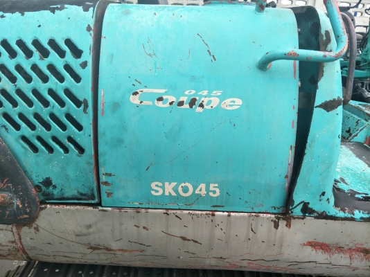 รถเก่านอก KOBELCO SK045 เอกสารอินวอย ทำเล่มได้เลย มีระบบหัวกระแทก ราคา 390000