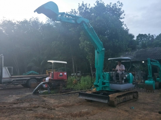 รถเก่านอก KOBELCO SK045 เอกสารอินวอย ทำเล่มได้เลย มีระบบหัวกระแทก ราคา 390000