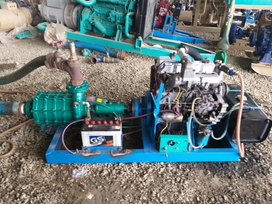 เครื่องยนต์พร้อมปั๊มน้ำแรงดันสูง