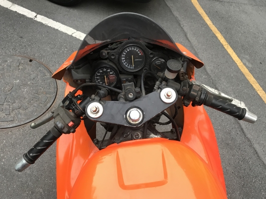 Honda cbr 400 ใส่แฟริ่งตัว1000
