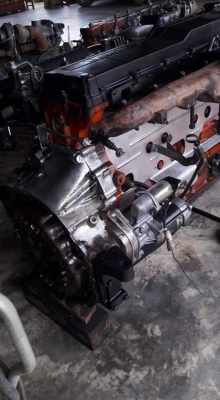 เครื่องยนต์อีซูสุ6HE1#195แรงม้าสวย แรง ติดดีมากพร้อมใช้ครับ