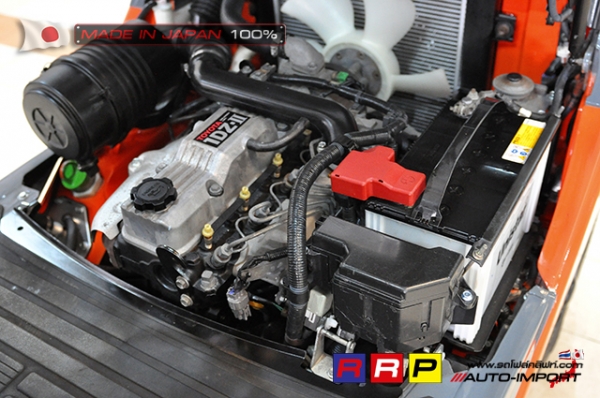 ขายรถโฟล์คลิฟท์มือสอง TOYOTA รุ่น 8FD18-13007 นำเข้าจากประเทศญี่ปุ่น 100\% ไม่เคยใช้งานในไทย