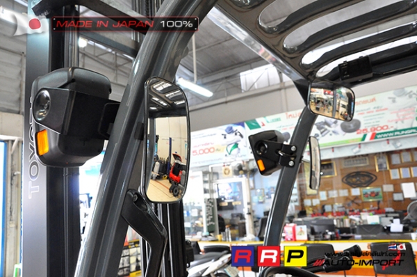 ขายรถโฟล์คลิฟท์มือสอง TOYOTA รุ่น 8FD18-13007 นำเข้าจากประเทศญี่ปุ่น 100\% ไม่เคยใช้งานในไทย