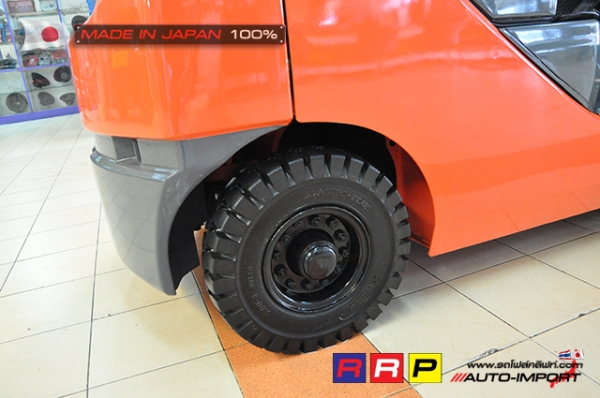 ขายรถโฟล์คลิฟท์มือสอง TOYOTA รุ่น 8FD18-13007 นำเข้าจากประเทศญี่ปุ่น 100\% ไม่เคยใช้งานในไทย