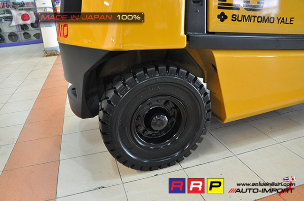 ขายรถโฟล์คลิฟท์มือสอง SUMITOMO รุ่น FD20PVIHA-D2G-01470 นำเข้าจากประเทศญี่ปุ่น 100\% ไม่เคยใช้งานในไทย