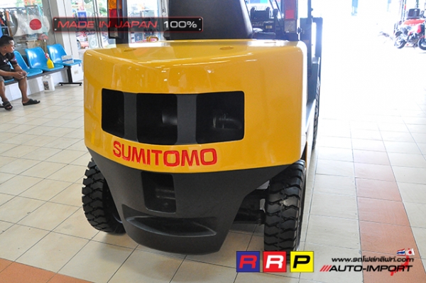 ขายรถโฟล์คลิฟท์มือสอง SUMITOMO รุ่น FD20PVIHA-D2G-01470 นำเข้าจากประเทศญี่ปุ่น 100\% ไม่เคยใช้งานในไทย