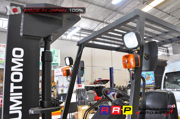 ขายรถโฟล์คลิฟท์มือสอง SUMITOMO รุ่น FD20PVIHA-D2G-01470 นำเข้าจากประเทศญี่ปุ่น 100\% ไม่เคยใช้งานในไทย