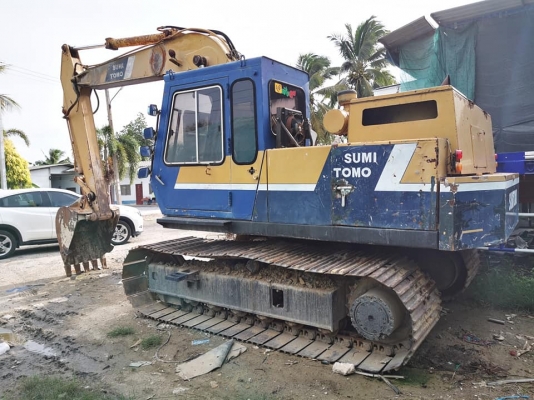 แม็คโคร120รุ่น3 ซูมิโตโม่ แทร็กดีสวย เครื่องติดได้ ขายตามสภาพ