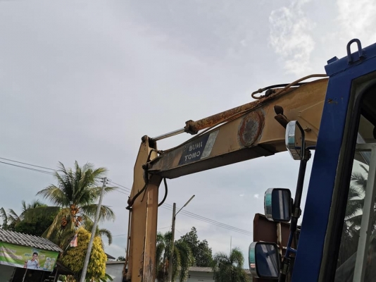 แม็คโคร120รุ่น3 ซูมิโตโม่ แทร็กดีสวย เครื่องติดได้ ขายตามสภาพ