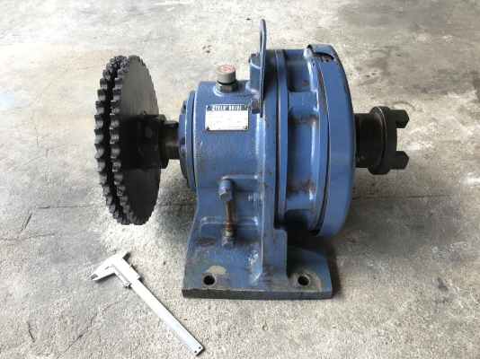 ขายหัวเกียร์ทดรอบ Cycro drive Sumitomo อัตราทด 1:43 Made in Japan เพลาออก 2นิ้ว สภาพสวย หมุนนิ่ม แรงบิดเยอะ พร้อมใช้งาน