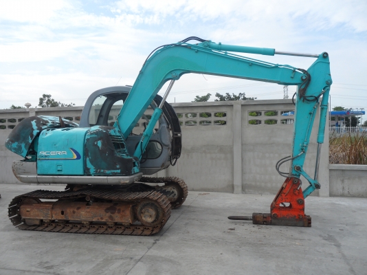 SK60-5 มารค์ไฟว์แถมหัวเจาะ KOBELCO (รถนอก นำเข้า ขายถูก)@620,000บาท (เทียบเท่าPC60) เครื่อง4สูบ4JB เครื่องดีปั่มแรง ไฟฟ้าครบ รถนอกเพิ่งนำเข้ามาใหม่ ยังไม่เคยใช้งานในเมืองไทย คอนโทรลน้ำมัน ปั้มนี้ว เครื่องดีปั้มเเรงเร็วแรงไม่โหลดพร้อมใช้ บูมอาร์มสวย ช่วงล่
