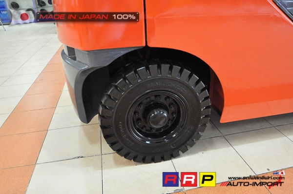 ขายรถโฟล์คลิฟท์มือสอง TOYOTA รุ่น 8FD15-11609 นำเข้าจากประเทศญี่ปุ่น 100\% ไม่เคยใช้งานในไทย