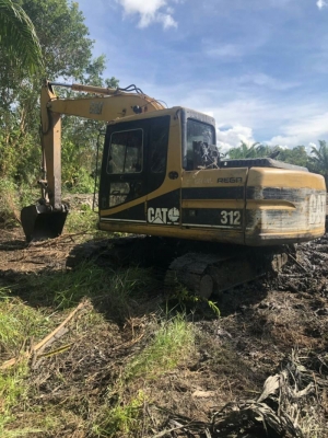 ขายแบคโฮCAT312B ระบบไฟเต็มเอกสารอินวอยราคา 650,000