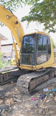 รถแมคโคร KOMATSU PC 130-6K  ติดไลน์แย๊กแล้ว พร้อมหัวแย๊ก รถใช้งานอยู่