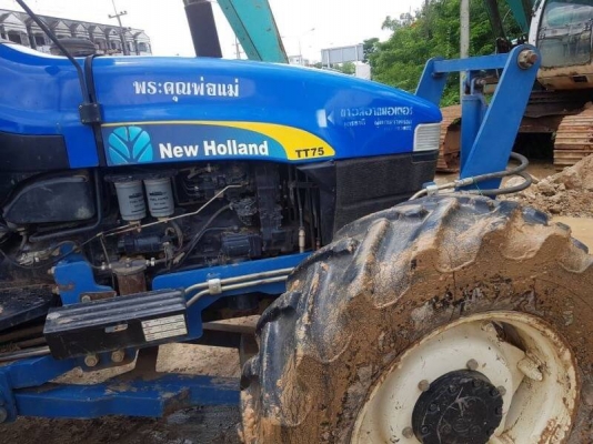 ขาย 380,000 รถไถ 2 เพลา NEWHOLLAND TT75 ทำงาน 1,800 ชม เครื่องดี เกัยร์แรง ยางสวย สภาพพร้อมใช้ เอกสา ขาย 380,000 รถไถ 2 เพลา NEWHOLLAND TT75 ทำงาน 1,800 ชม เครื่องดี เกัยร์แรง ยางสวย สภาพพร้อมใช้ เอกสา